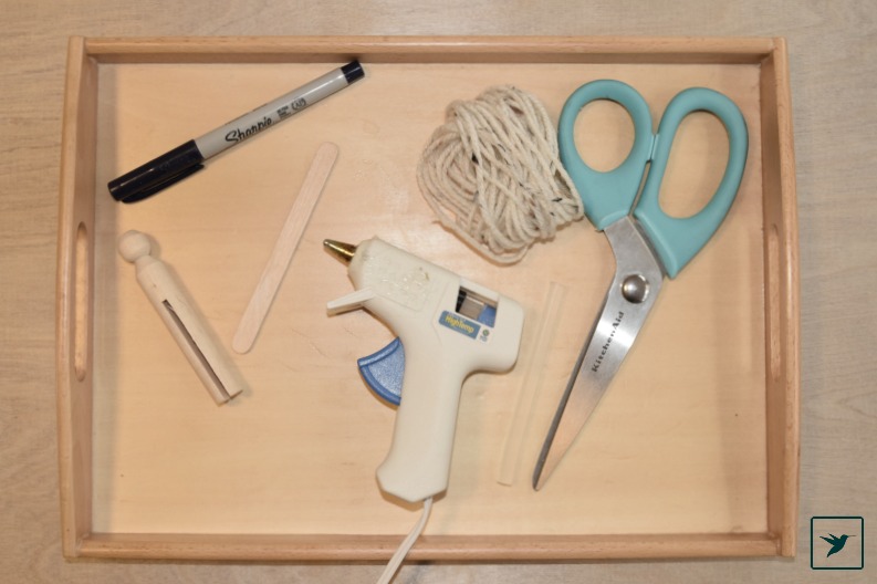 Materials for DIY Worry Dolls