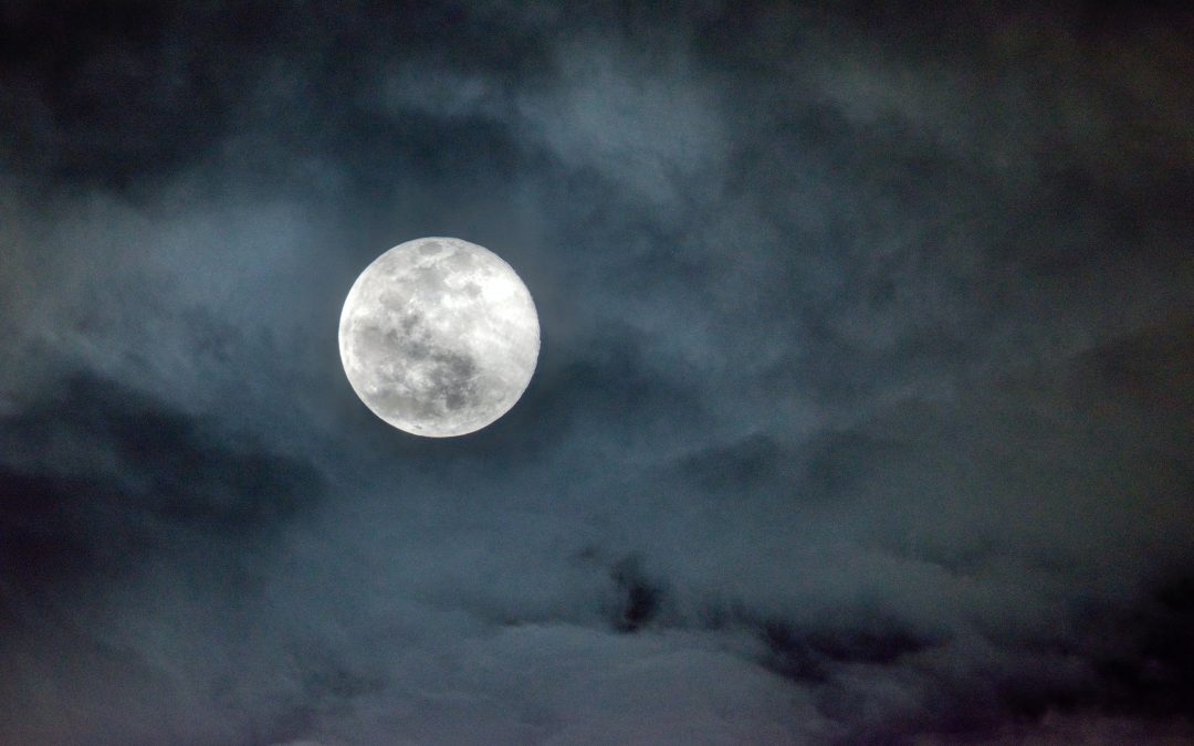 Shooting Stars And The Supermoon
