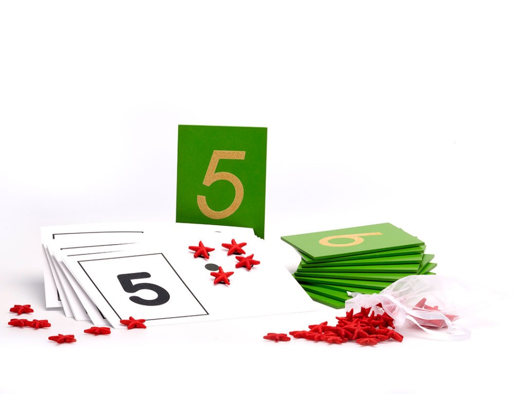 Numbers and Counters Set Montessori By Mom