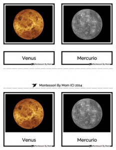 Planets in Spanish