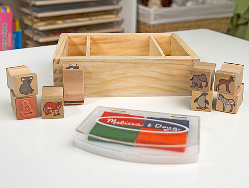 melissa and doug animal stamps