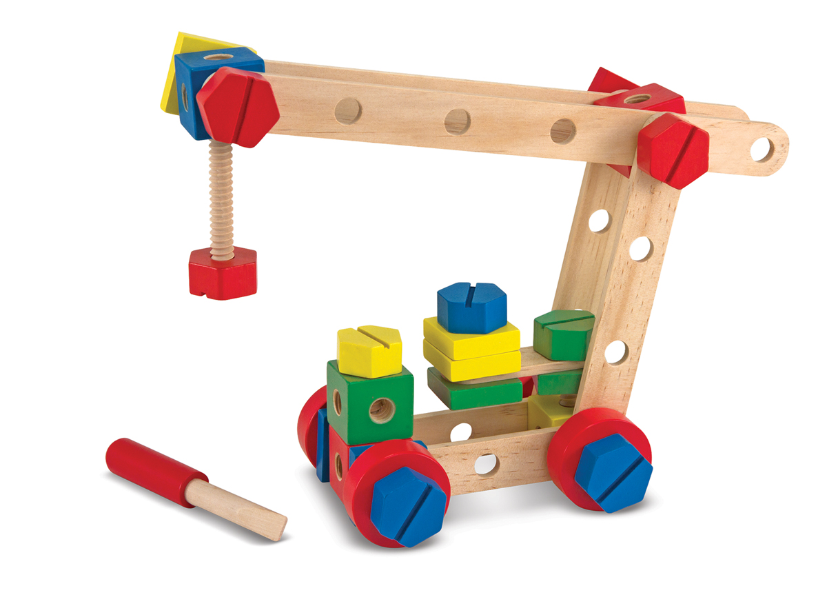 construction building set in a box