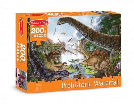 Prehistoric Waterfall Puzzle