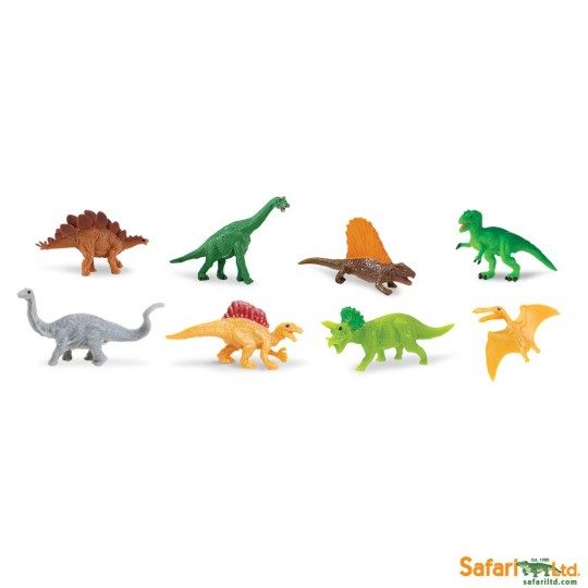 interferentie Vegetatie Beperkt Mini Dino Figures - Montessori By Mom