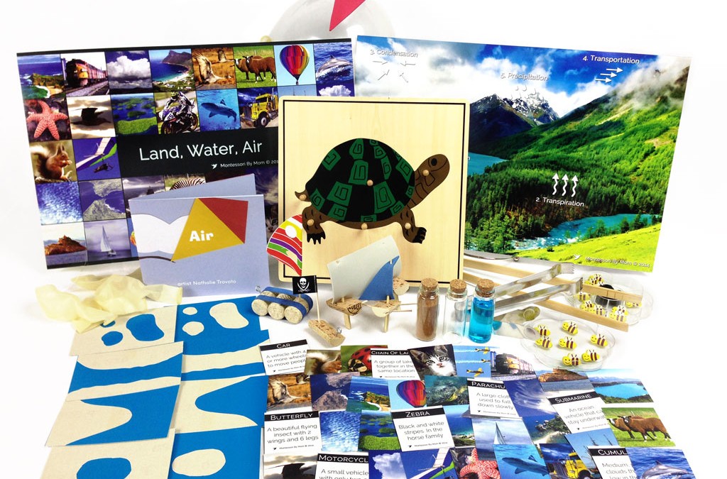 Land, Water, Air