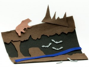 Cave Felt Board