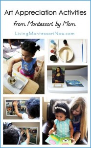 So much thought put into this Art Appreciation Toolbox by Montessori By Mom. Wonderful examples of lessons on Living Montessori Now.