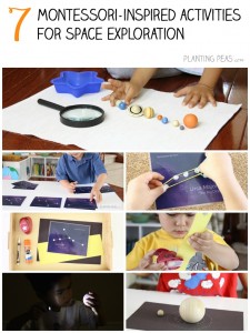 Wonderful review on Planting Peas of the Montessori By Mom Space Explorer Toolbox.