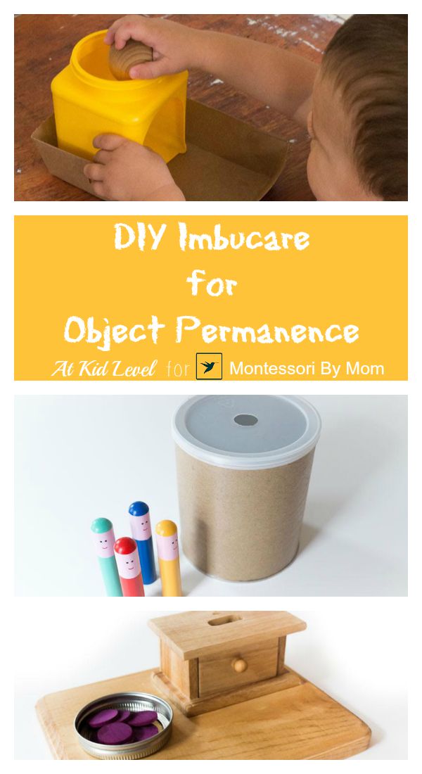 DIY Imbucare for Object Permanence - Montessori By Mom