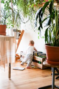 child-accessible montessori at home setup