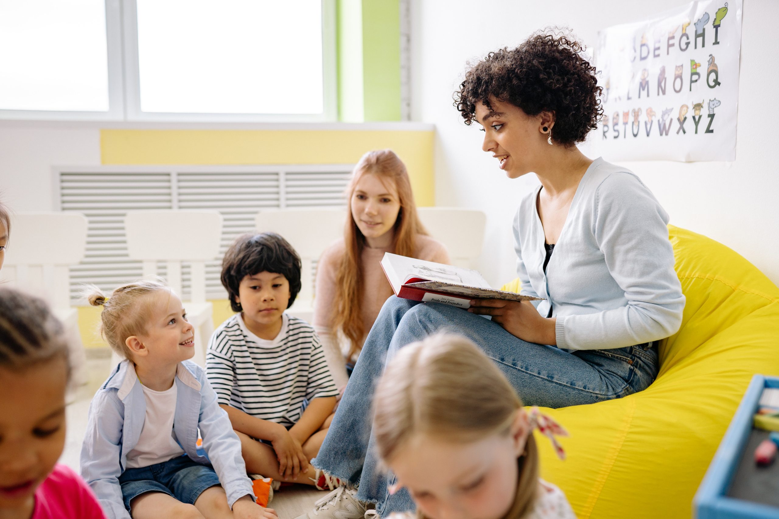 Montessori circle time at home